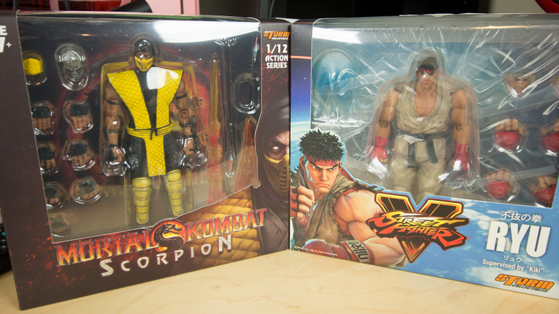 Illustration for article titled Storm Collectibles' Ryu And Scorpion Figures Are The Best Around